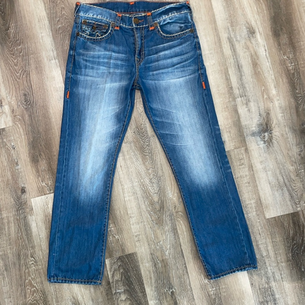 True Religion Ricky Relaxed Straight Size 36